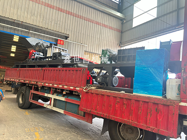 800型撕碎機+1000型破碎機