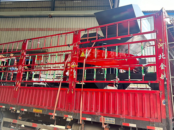 1300型易拉罐破碎機發貨